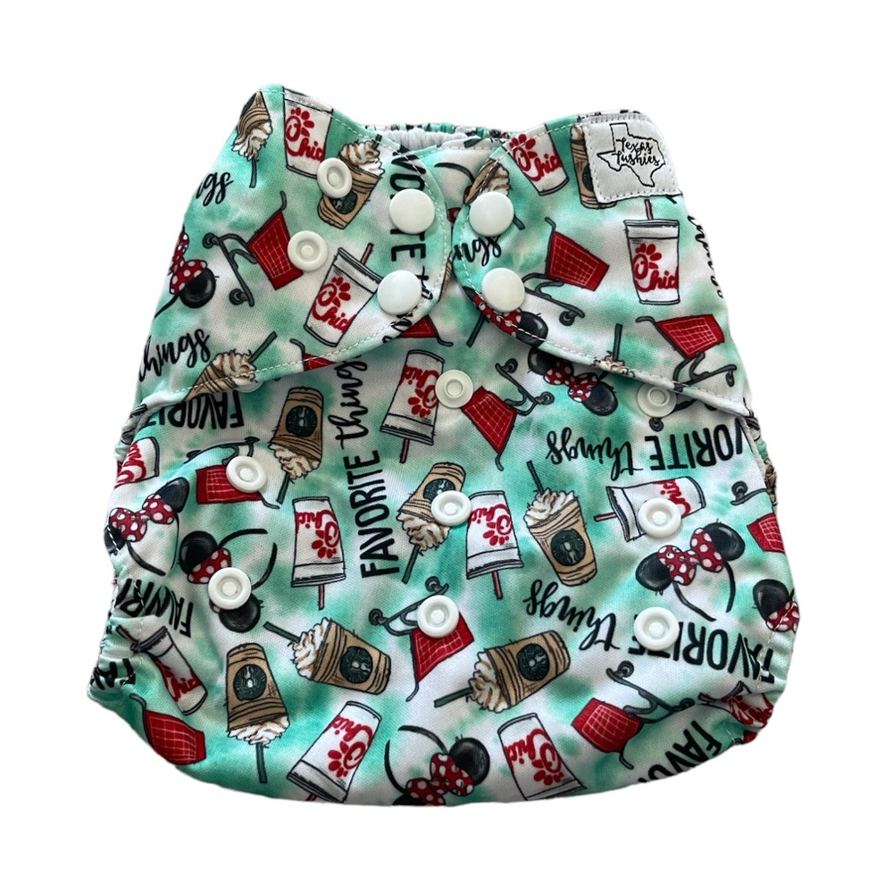 Texas Tushies Girls Favorite Things Cloth Diaper